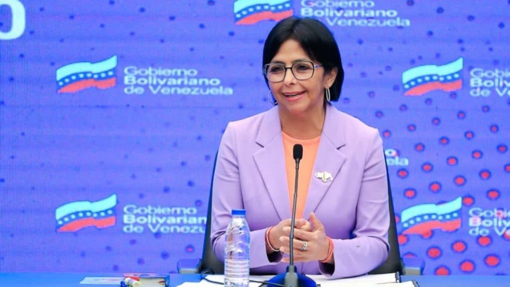 Delcy Rodríguez dice que Reuters «miente» y asegura que PDVSA mantiene sus compromisos con Chevron
