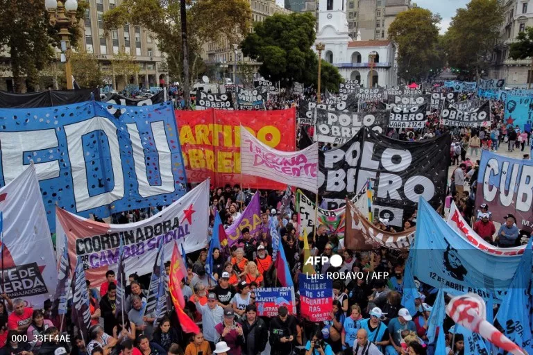 Marcha en Buenos Aires, Argentina
