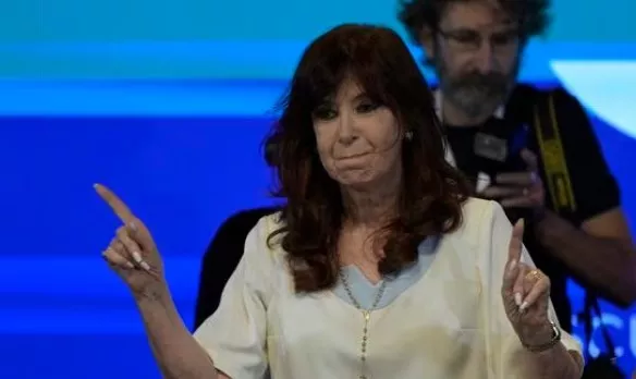 La vicepresidenta argentina, Cristina Kirchner