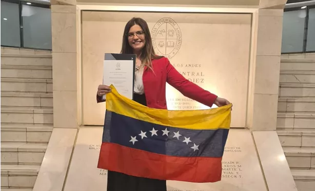 Venezolana en Chile