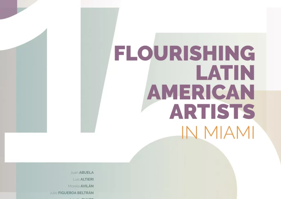 libro sobre 15 artistas latinoamericanos en Miami