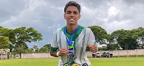 ¡HORROR! Así hallaron muerto a joven promesa del fútbol brasileño
