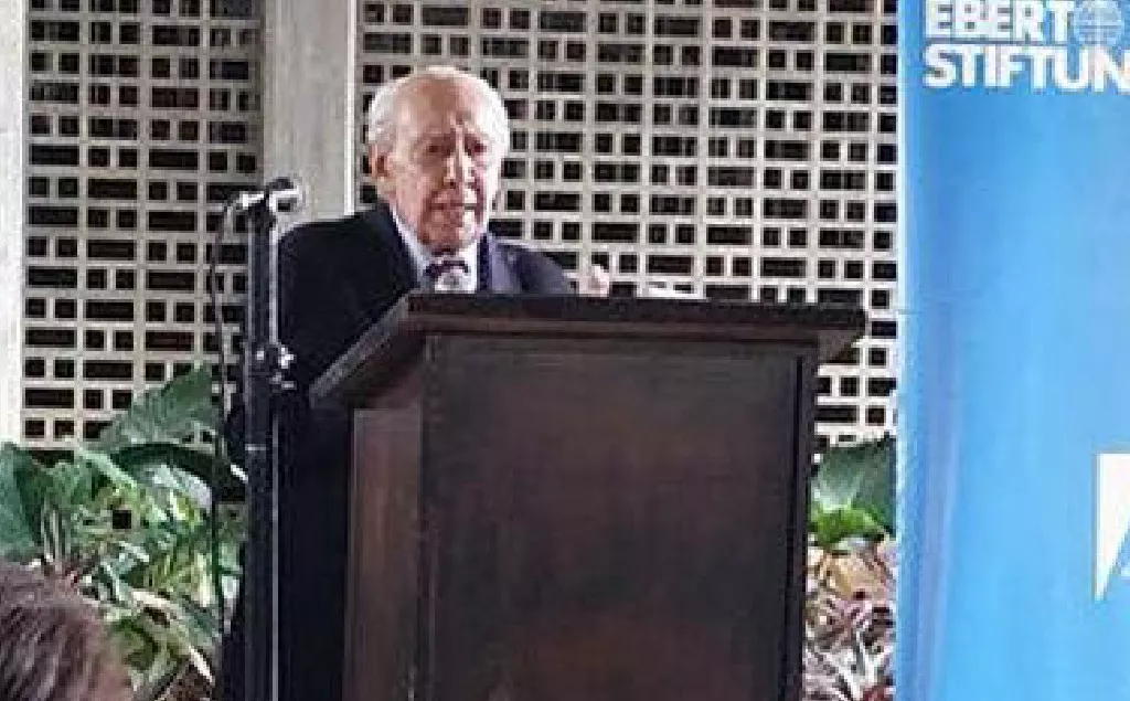 Murió a los 96 años Carlos Canache Mata, presidente honorario de AD - EVTV