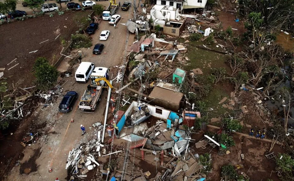 Ciclón también golpeó a venezolanos que huyeron a Brasil en busca de una vida mejor