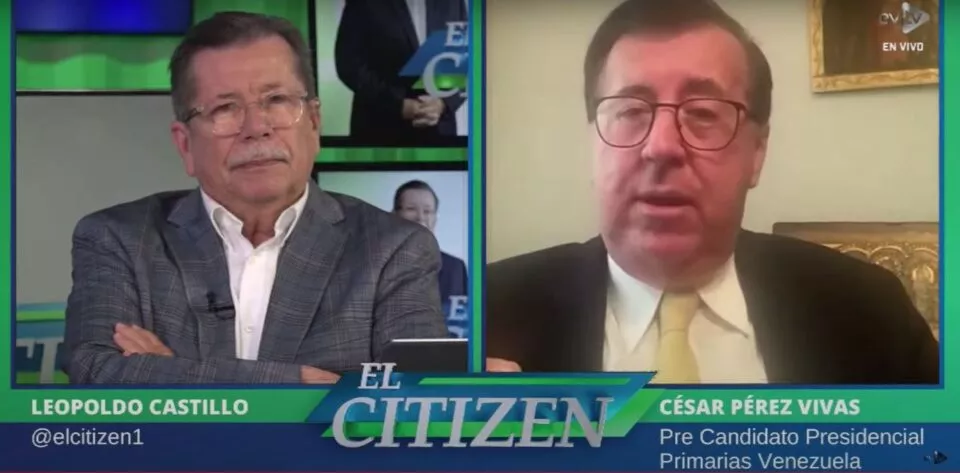 El Citizen | César Pérez Vivas: "Yo quiero poner orden en este país"