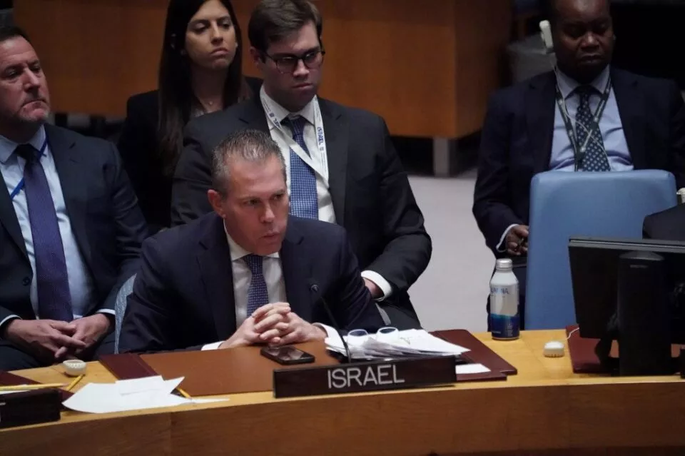 Gilad Erdan, embajador de Israel ante la ONU.