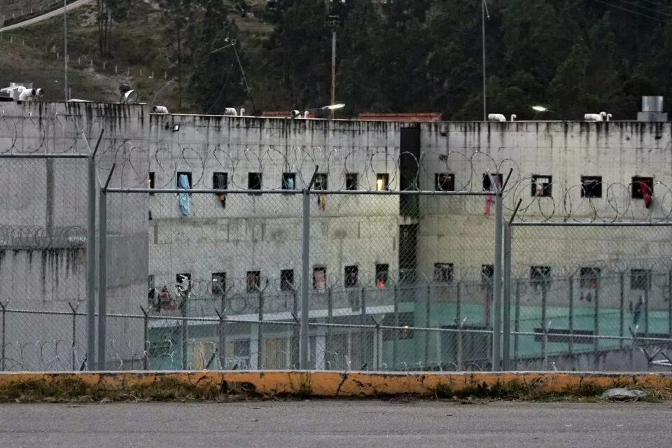 Vista de la prisión de Turi en Cuenca, Ecuador