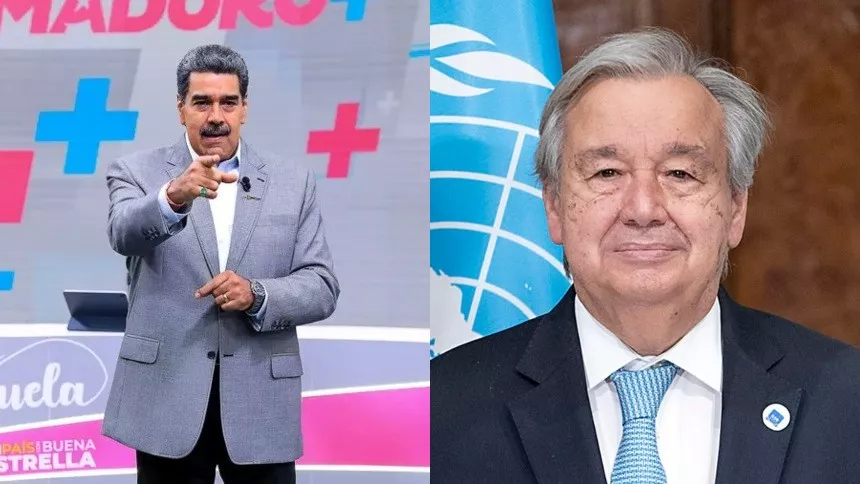 Maduro pide a Guterres ponerse "las pilas"