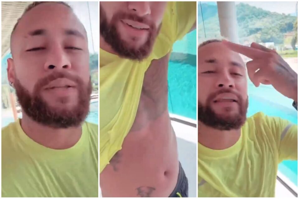 Foto: Captura de video publicado por Neymar en su cuenta de Instagram @neymarjr.