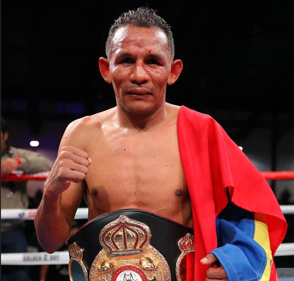 Boxeador venezolano Ismael "El Tigre" Barroso