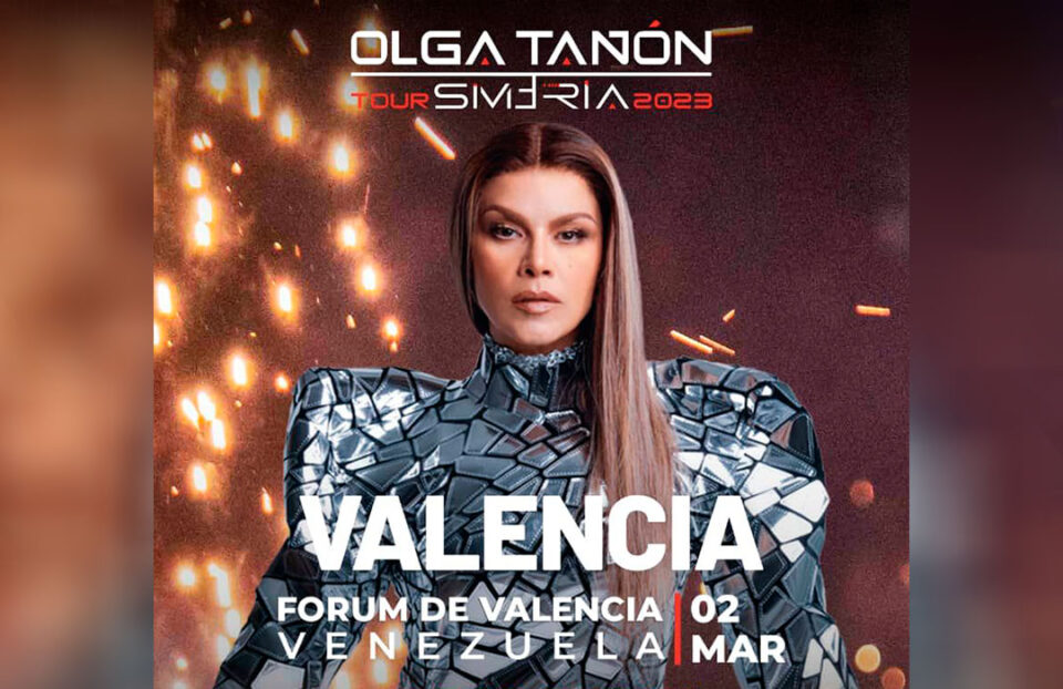 Olga Tañón regresa a Venezuela el próximo 2 de marzo