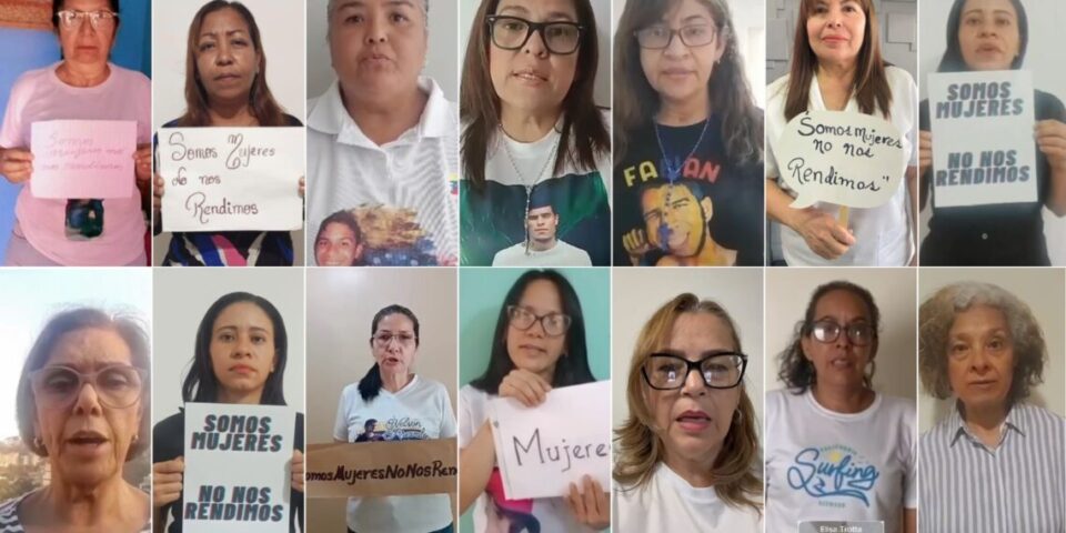 Madres de víctimas de la represión buscan justicia: "Somos mujeres y no nos rendimos"