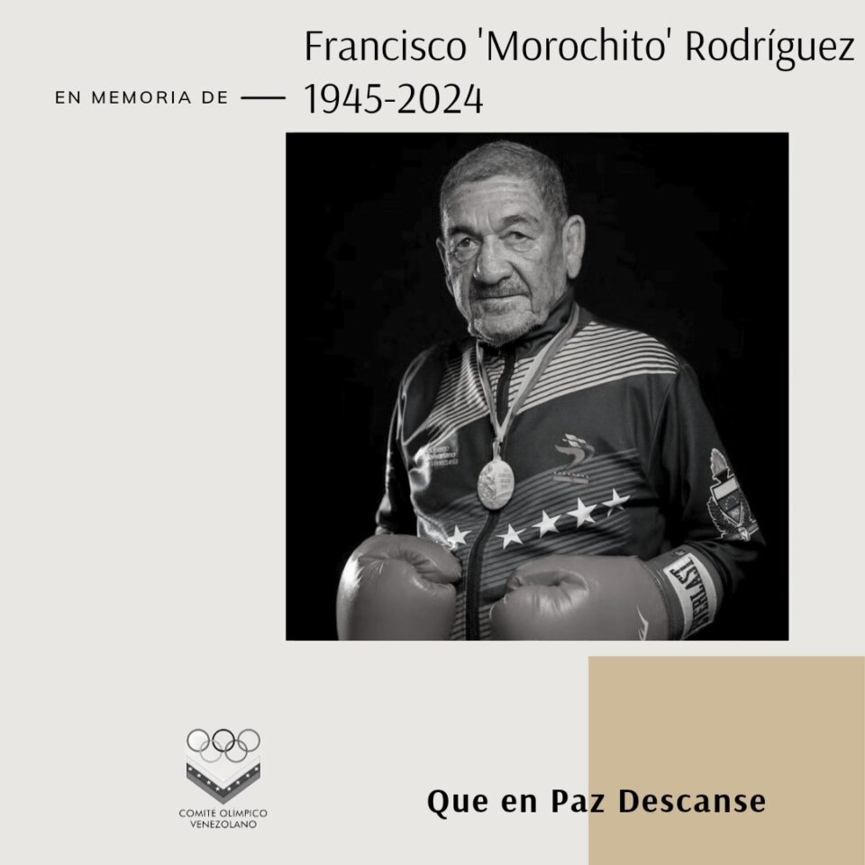 Francisco "Morochito" Rodríguez falleció a los 78 años, primer medallista de oro en JJOO