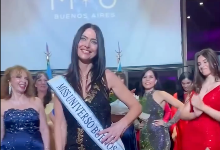 Miss Universo Buenos Aires: Se coronó reina de belleza a sus 60 años