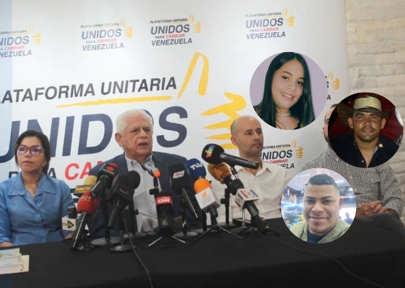 Plataforma Unitaria condenó la detención de los tres activistas de Portuguesa