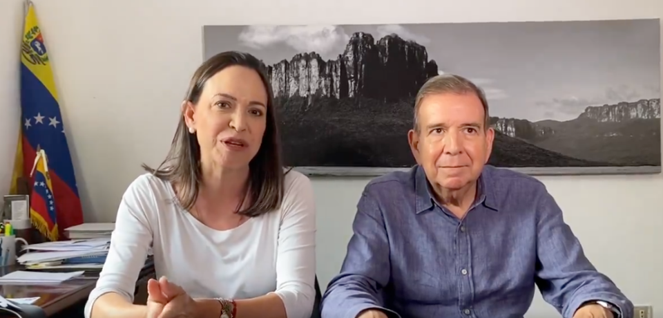 María Corina y Edmundo González instaron a crear Comanditos para defender el voto