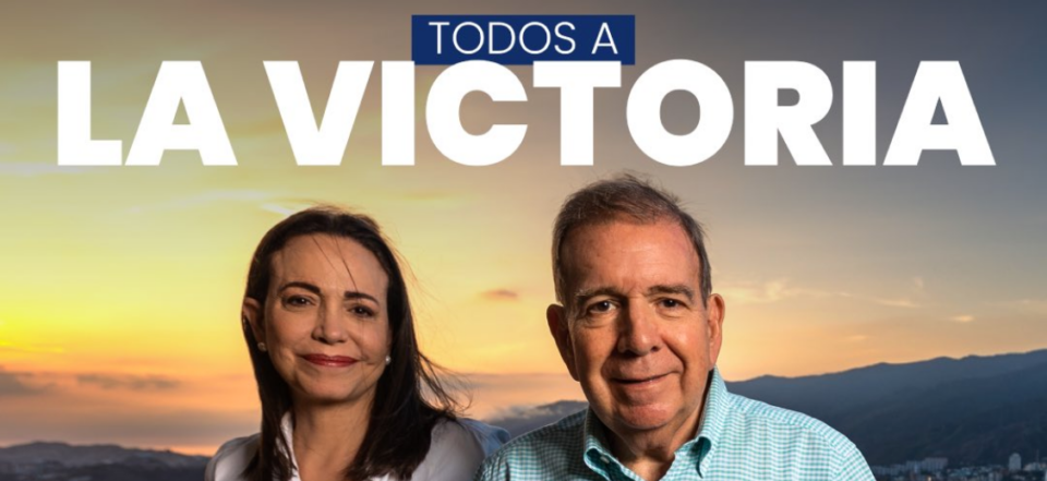 Edmundo González y María Corina realizarán su primer acto de campaña juntos este 18May