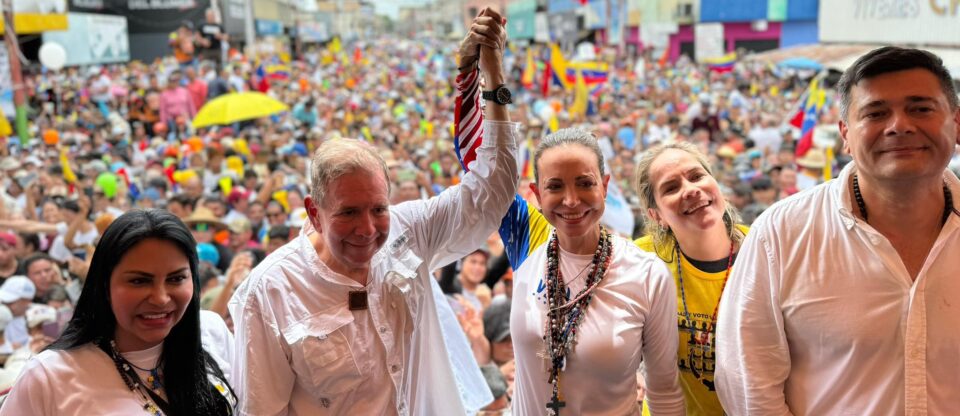 María Corina Machado: "Nosotros hemos ya derrotado a esta tiranía"