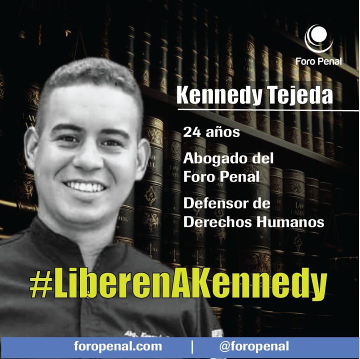 Régimen dicta privativa de libertad a abogado de Foro Penal en Carabobo, Kennedy Tejeda