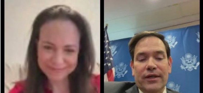 María Corina Machado y Edmundo González sostuvieron una “excelente conversación” con Marco Rubio