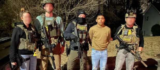 Arrestaron a 10 inmigrantes ilegales y un miembro del Tren de Aragua en Carolina del Norte