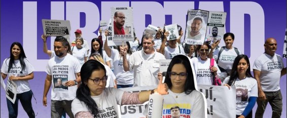 Familiares de presos políticos piden alzar la voz por la libertad este 18 de julio